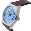 Dieselskrapa Läderrem Blue Dial Quartz DZ2174 Herrklocka