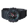 Casio G-Shock Analog Digital Multi Fluorescent Accents Series Resin Armband Black Dial Quartz GA-100MF-1A 200M herrklocka