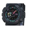 Casio G-Shock Analog Digital Multi Fluorescent Accents Series Resin Armband Black Dial Quartz GA-110MF-1A 200M herrklocka