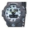 Casio G-Shock Hidden Glow Series Analog Digital Resin Armband Grå Urtavla Quartz GA-700HD-8A 200M herrklocka