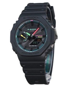 Casio G-Shock Analog Digital Smartphone Link Multi Fluorescent Accents Series Tough Solar GA-B2100MF-1A 200M herrklocka