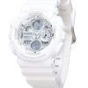 Casio G-Shock Analog Digital Bio Based White Resin Armband Silver Urtavla Quartz GMA-S140VA-7A 200M Damklocka