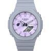 Casio G-Shock Nature's Color Series Analog Digital Purple Dial Quartz GMA-S2100NC-8A 200M Damklocka