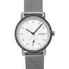 Skagen Kuppel Lille Rostfritt stål Vit Urtavla Quartz SKW3100 Damklocka