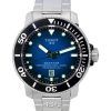 Tissot Seastar 2000 Professional Powermatic 80 Blue Dial Diver&#39,s T120.607.11.041.01 T1206071104101 600M herrklocka