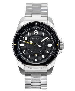 Victorinox Swiss Army Journey 1884 Black Dial Automatic Diver's 241981 200M herrklocka