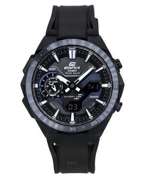 Casio Edifice Windflow Analog Digital Smartphone Link Black Dial Tough Solar ECB-2200PB-1A 100M herrklocka