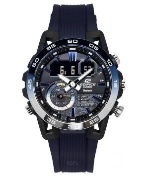 Casio Edifice Sospensione Nighttime Drive Analog Digital Smartphone Link Quartz ECB-40NP-1A 100M herrklocka