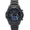 Casio Edifice Analog Chronograph Rostfritt stål Black Dial Solar EQS-940DC-1B 100M herrklocka