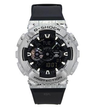 Casio G-Shock G-Steel Analog Digital Grunge Kamouflage Resin Armband Svart Urtavla Quartz GM-110GC-1A 200M Herrklocka