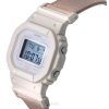 Casio G-Shock digitalt ekologiskt rosa tygband Biobaserat harts Quartz GMD-S5600CT-4 200M damklocka