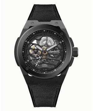 Ingersoll The Springfield Black Skeleton Dial Automatic I15201 Herrklocka