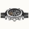 Ingersoll The Varsity Sun And Moon Phase Läderrem Skeleton Grey Dial Automatisk I15402 Herrklocka