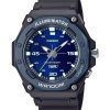 Casio Standard Analog Resin Armband Blue Dial Quartz MW-620H-2AV 100M herrklocka