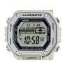 Casio Standard Digital White Resin Armband Quartz MWD-110H-8AV 100M herrklocka