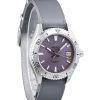 Orient Sports Läderrem Lilac Dial Automatisk dykare RA-AC0Q07V10B 200M herrklocka