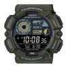 Casio Digital Resin Armband Quartz WS-1500H-3BV 100M herrklocka