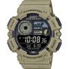 Casio Digital Resin Armband Quartz WS-1500H-5BV 100M herrklocka