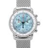 Zeppelin LZ14 Marine Chronograph Rostfritt stål Ice Blue Dial Quartz 8886M3 Herrklocka