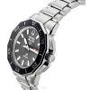 Bulova Marine Star Rostfritt stål Black Dial Precisionist Quartz Diver',s 96B434 200M herrklocka