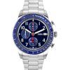 Fossil Sport Tourer Chronograph rostfritt stål Blue Dial Quartz FS6047 Herrklocka