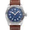 Hamilton Khaki Field Expedition Läderrem Blå Urtavla Automatisk H70225540 100M herrklocka