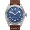 Hamilton Khaki Field Expedition Läderrem Blå Urtavla Automatisk H70315540 100M herrklocka