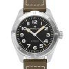 Hamilton Khaki Field Expedition Läderrem Svart Urtavla Automatisk H70315830 100M herrklocka