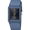 Casio POP Analog Blue Resin Armband Svart Urtavla Quartz MQ-38UC-2A2 Damklocka