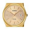 Casio Standard Analog Gold Tone Rostfritt Stål Guld Urtavla Quartz MTP-B145G-9AV unisexklocka