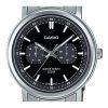 Casio Standard Analog Rostfritt Stål Svart Urtavla Quartz MTP-E335D-1EV Herrklocka