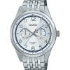 Casio Standard Analog rostfritt stål Silver Urtavla Quartz MTP-E340D-7AV herrklocka