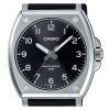 Casio Standard Analog Läderrem Svart Urtavla Quartz MTP-E730L-1AV herrklocka