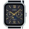 Casio Standard Analog Läderrem Svart Urtavla Quartz MTP-M305L-1A2V Herrklocka