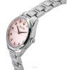 Bulova Sutton Rostfritt stål Diamantaccenter Rosa Urtavla Quartz 96P249 Damklocka