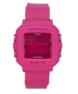 Casio Baby-G Plus Digital 30-årsjubileumsarmband i rosa harts Quartz BGD-10K-4 100M damklocka med specialhållare