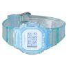 Casio Baby-G Digital Summer Jelly Transparent Ljusblå Resin Armband Quartz BGD-565SJ-2 100M Damklocka