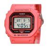 Casio G-Shock Digital Energy Park Series Röd biobaserad hartsrem Quartz DW-5600EP-4 200M herrklocka