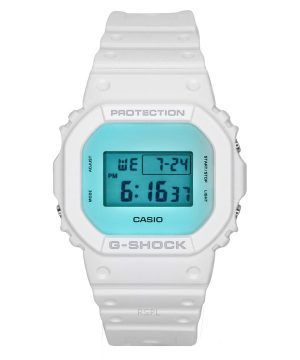 Casio G-Shock Digital White Resin Armband Quartz DW-5600TL-7 200M herrklocka