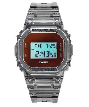 Casio G-Shock Digital Grå Translucent Resin Armband Quartz DW-5600TLS-8 200M herrklocka