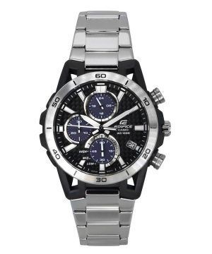 Casio Edifice Sospensione Analog Chronograph Rostfritt stål Grå Urtavla Solar Powered EQS-960D-1AV 100M Herrklocka