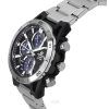 Casio Edifice Sospensione Analog Chronograph Rostfritt stål Grå Urtavla Solar Powered EQS-960D-1AV 100M Herrklocka