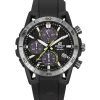 Casio Edifice Sospensione Analog Chronograph Resin Armband Grå Urtavla Solar EQS-960PB-1AV 100M Herrklocka