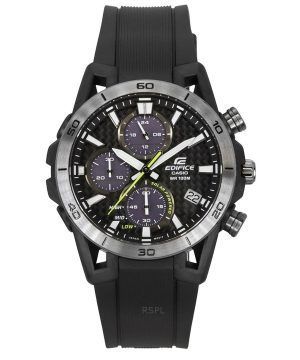 Casio Edifice Sospensione Analog Chronograph Resin Armband Grå Urtavla Solar EQS-960PB-1AV 100M Herrklocka