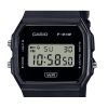 Casio POP Digital Black Bio Based Resin Strap Quartz F-91WB-1A unisexklocka