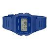 Casio POP Digital Blue Bio Based Resin Strap Quartz F-91WB-2A1 unisexklocka