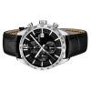 Festina Timeless Chronograph Läderrem Black Dial Quartz F16760-4 Herrklocka