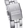 Festina Classics rostfritt stål svart urtavla Quartz F20437-4 100M herrklocka