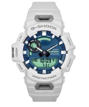 Casio G-Shock G-Squad Analog Digital Smartphone Link Bio-baserat hartsband Blue Dial Quartz GBA-900CB-7A 200M herrklocka