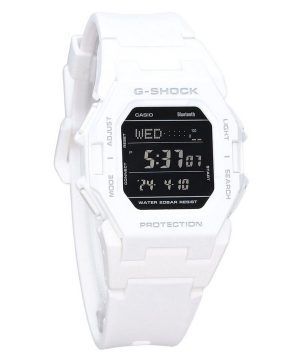 Casio G-Shock Digital Smartphone Link Vit Resin Armband Quartz GD-B500-7 200M herrklocka